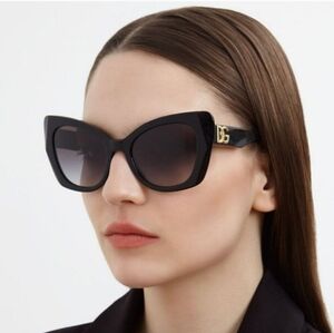 Dolce & Gabbana Black Womens Sunglasses